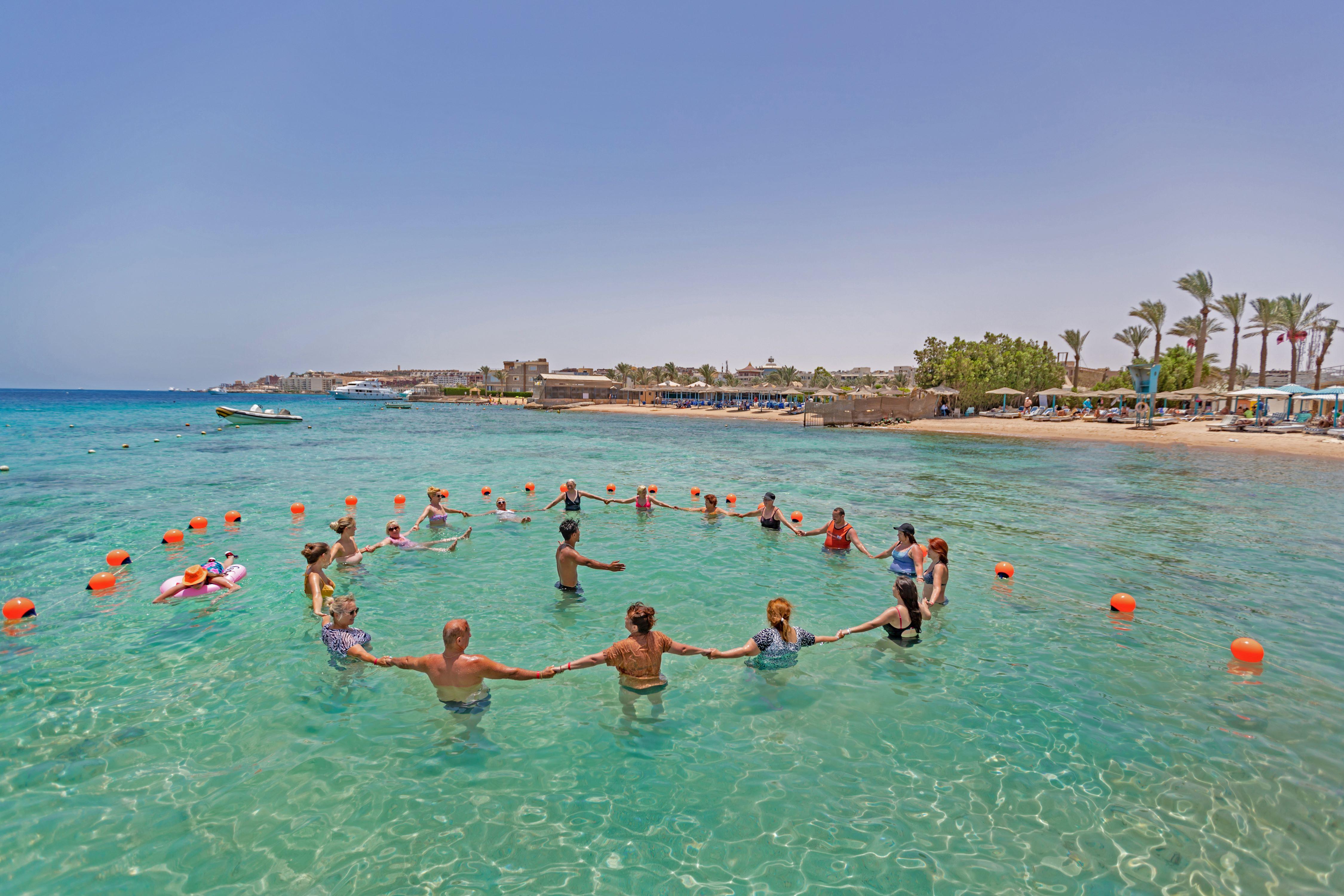 Minamark Beach Resort For Families And Couples Only Hurghada Exteriér fotografie